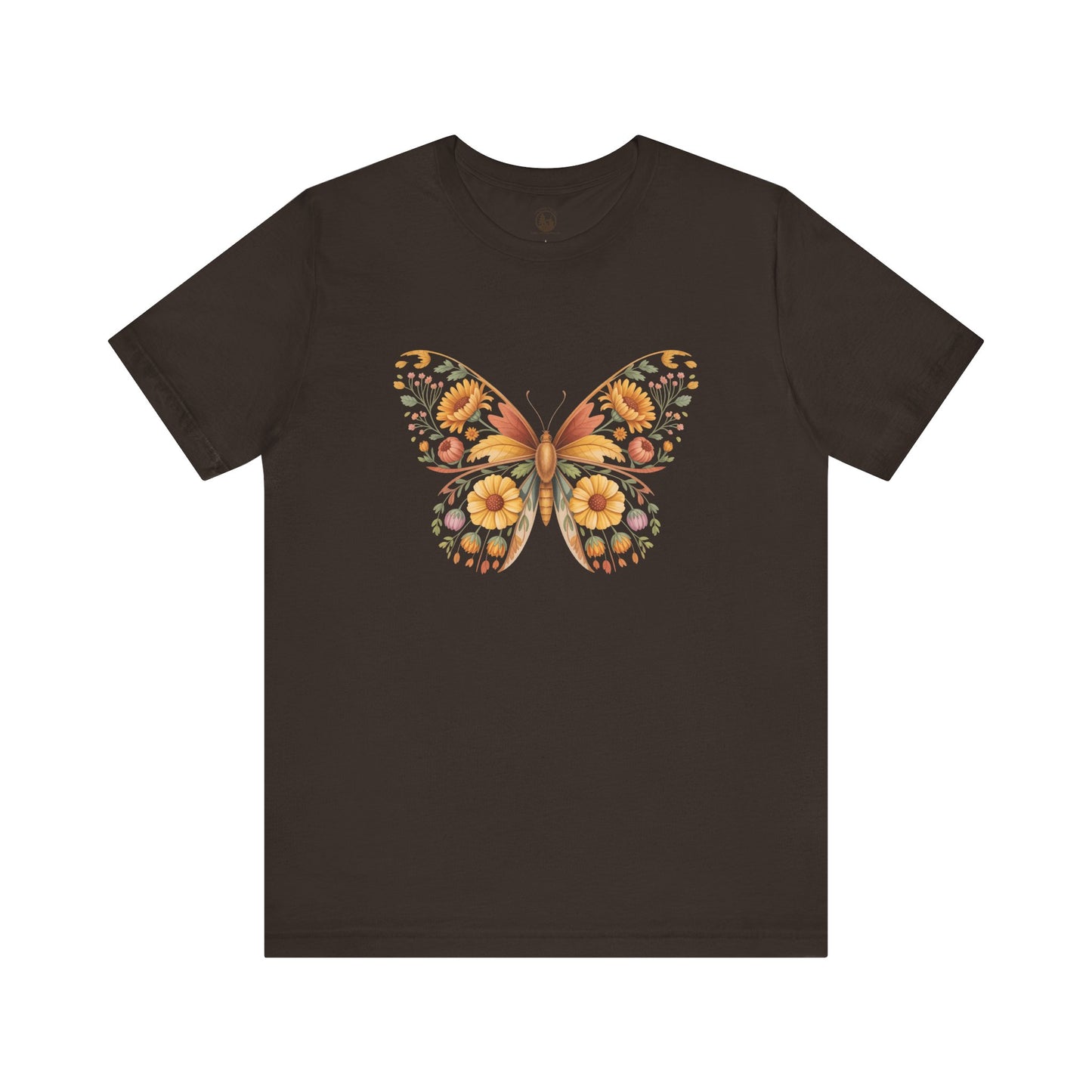 Floral Butterfly Shirt | Vintage Botanical Butterfly Sweatshirt & Tee