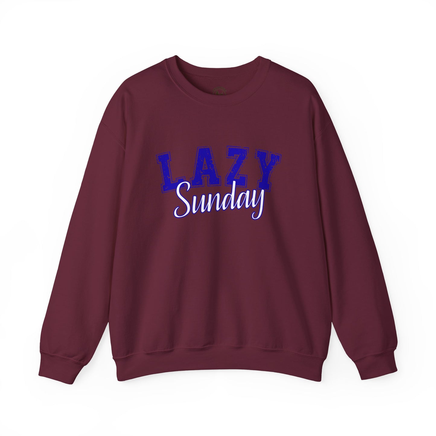 Lazy Sunday Graphic Sweatshirt – Cozy Weekend Vibes Shirt