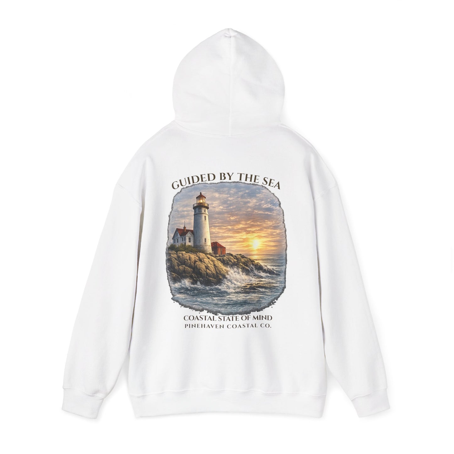 Coastal Lighthouse Hoodie, Pinehaven Coastal Co.