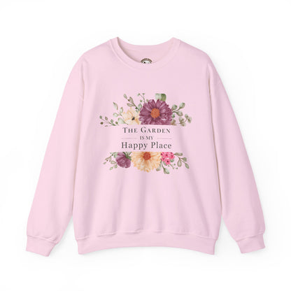 Floral Gardening Crewneck Sweatshirt, Garden Lover Gift, Cozy Gardener Pullover
