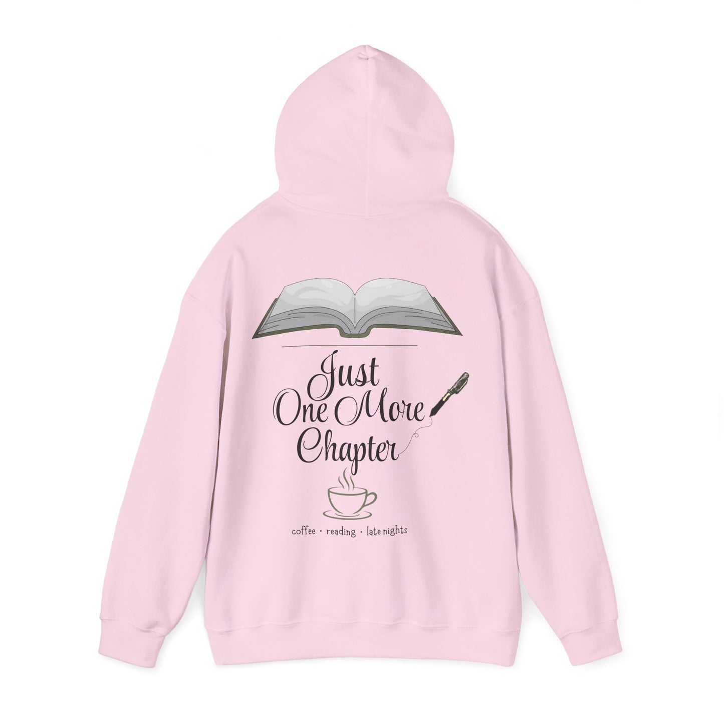 Just One More Chapter Hoodie, Cozy Life Collection
