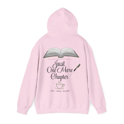 Just One More Chapter Hoodie, Cozy Life Collection