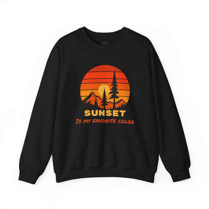 Sunset Mountain Crewneck Sweatshirt