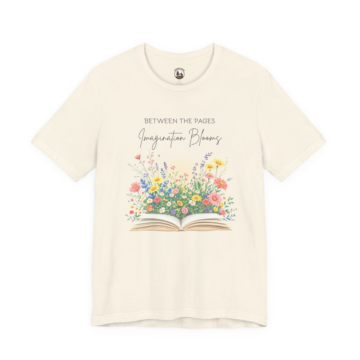 Between the Pages Imagination Blooms T-Shirt