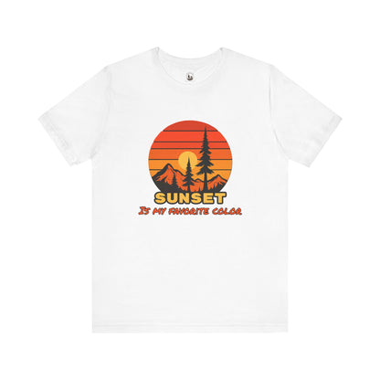 Sunset Mountain Graphic T-Shirt